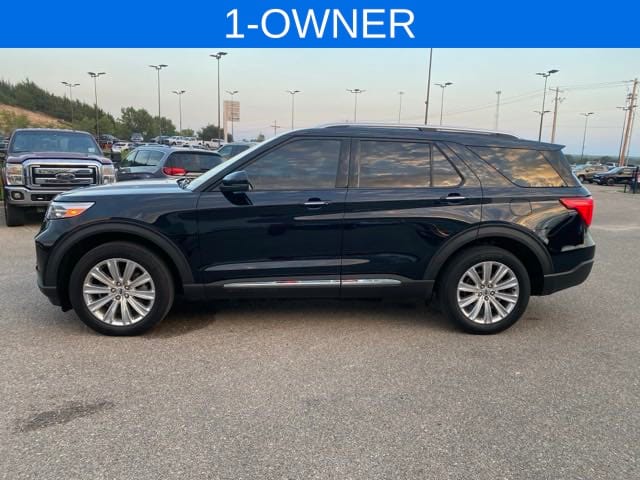 Used 2021 Ford Explorer Limited with VIN 1FMSK8FH3MGB94921 for sale in Junction City, KS