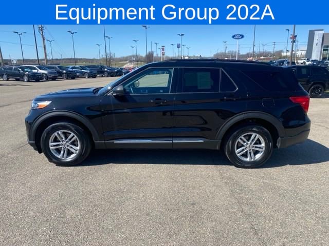 Used 2022 Ford Explorer XLT with VIN 1FMSK8DH9NGA47250 for sale in Junction City, KS