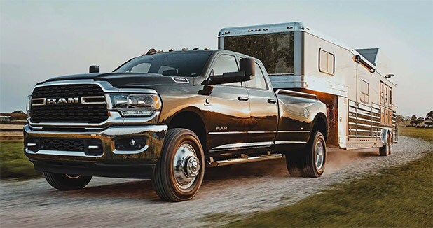 2022 Ram 3500 horse trailer
