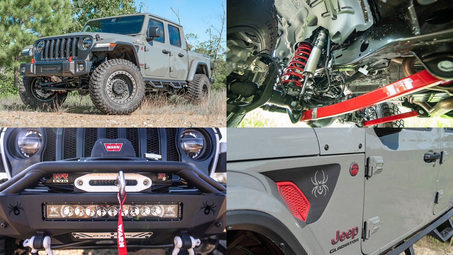 Jeep Gladiator Black Widow NY