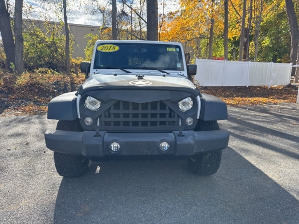 Used 2018 Jeep Wrangler JK Unlimited Sport 4x4 SUV