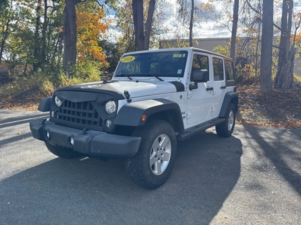 Used 2018 Jeep Wrangler JK Unlimited Sport 4x4 SUV