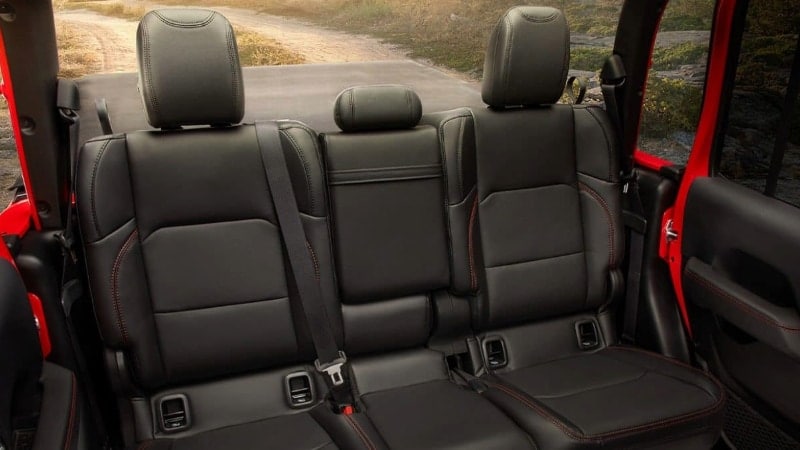 2025 Jeep Gladiator Interior Seating