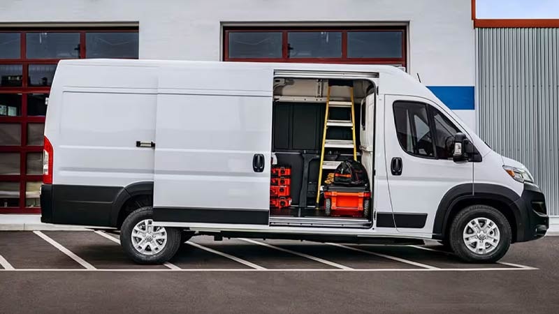 2025 ProMaster 2500 electric van for contractors