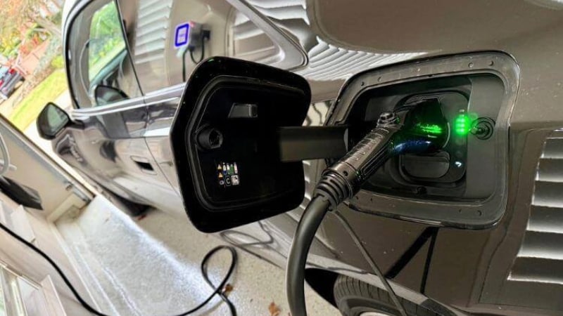 2025 Dodge Charger EV at home charging