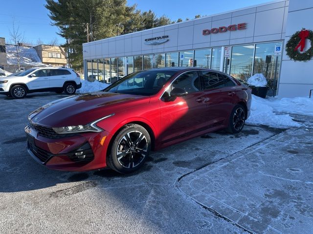 Certified 2021 Kia K5 GT-Line with VIN 5XXG64J26MG068005 for sale in Poughkeepsie, NY