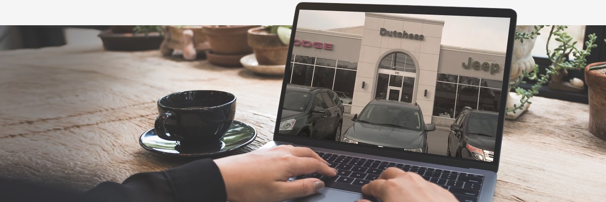 Shopping on computer