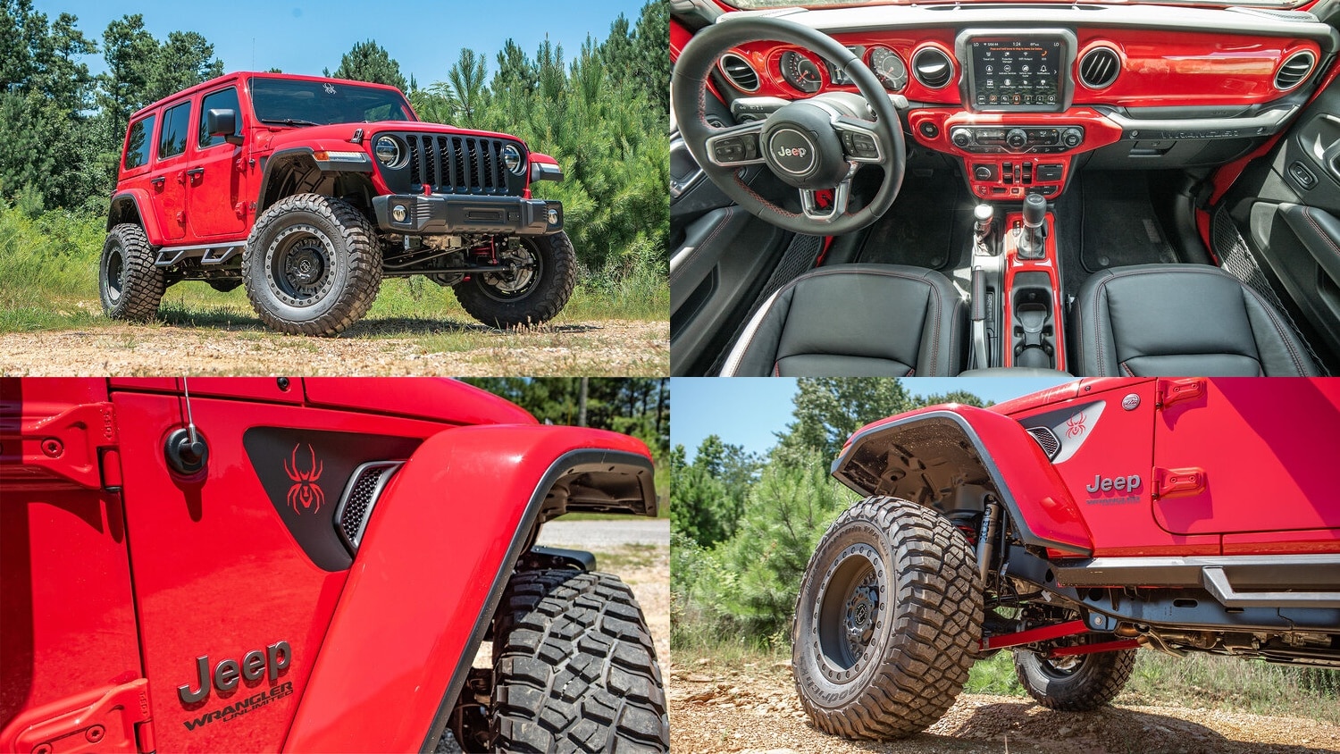 Jeep & Ram Black Widow Custom Trucks Honor the Military