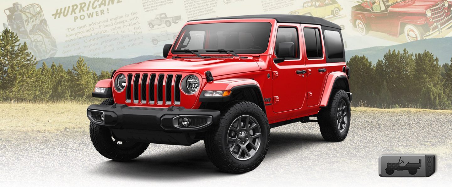 2021 Jeep Wrangler 80th Anniversary Edition NY