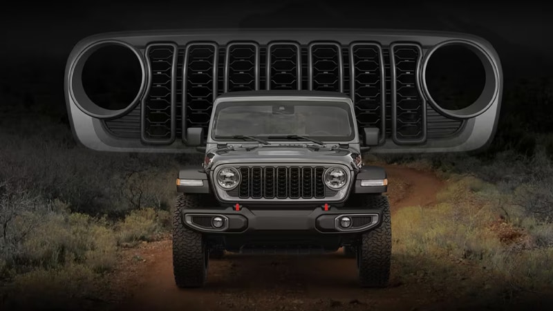 2024 Jeep Wrangler Seven Slot Grille