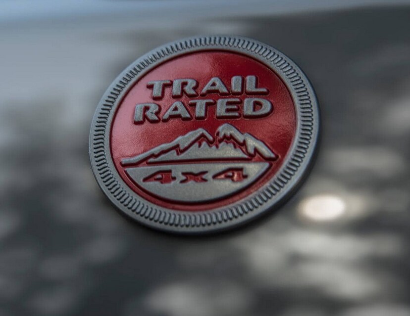2023 Jeep Compass Trail Rated 4x4 badge