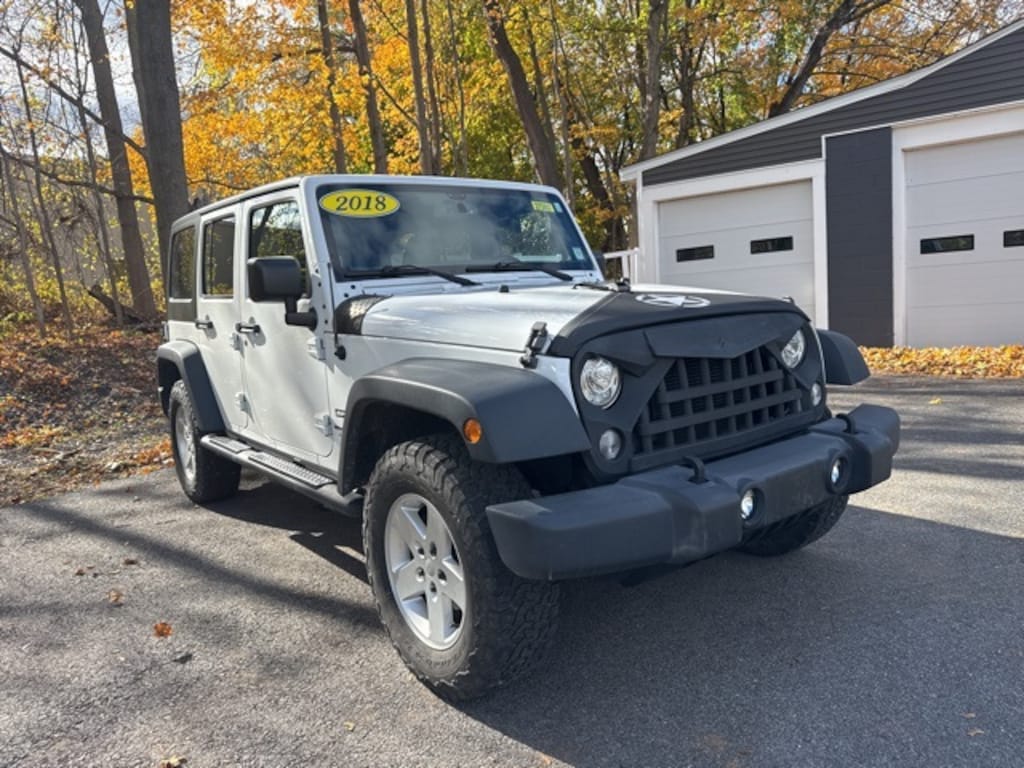 Used 2018 Jeep Wrangler JK Unlimited Sport 4x4 SUV