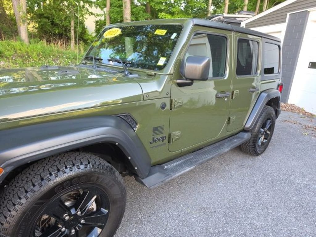 Certified 2021 Jeep Wrangler Unlimited Sport Altitude SUV