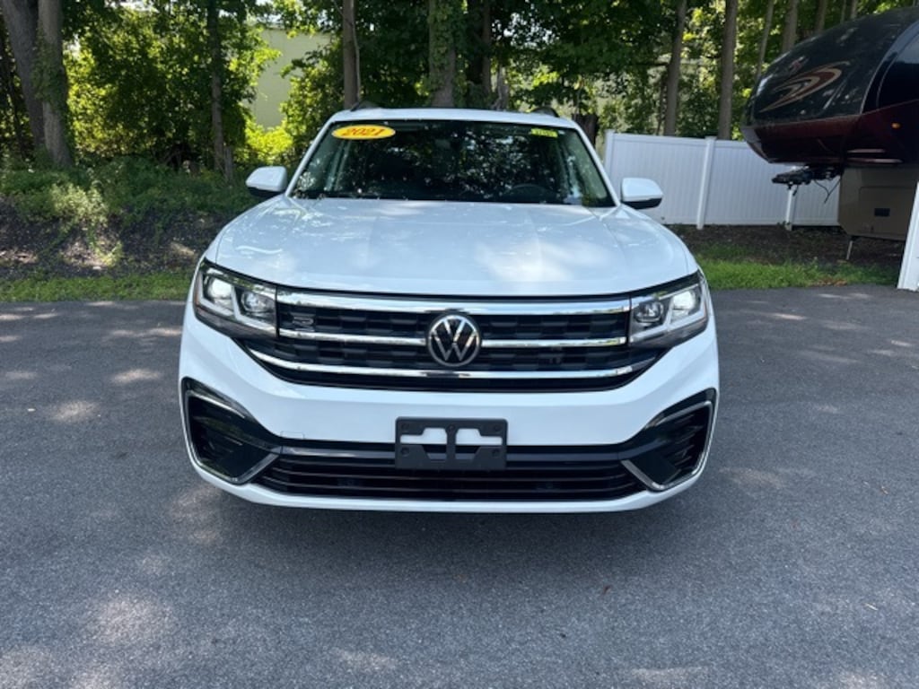 Used 2021 Volkswagen Atlas 3.6L V6 SE w/Technology R-Line 4MOTION SUV