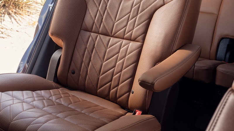 2024 Kia Telluride Nappa leather seating trim