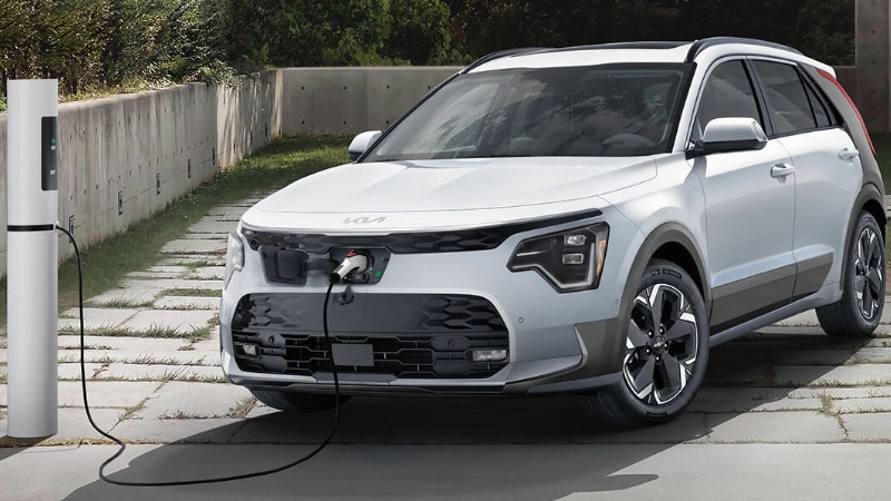 2025 Kia Niro EV Charging Range  126 MPGe in the city and 101 MPGe on the highway