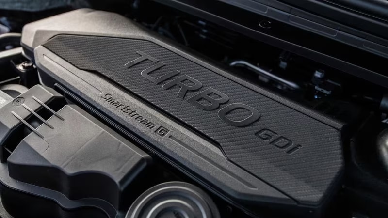 2025 Kia K4 GT-Line Turbo 190-hp 1.6-liter engine
