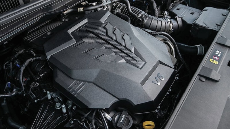2024 Kia Carnival 3.5-liter V-6 engine
