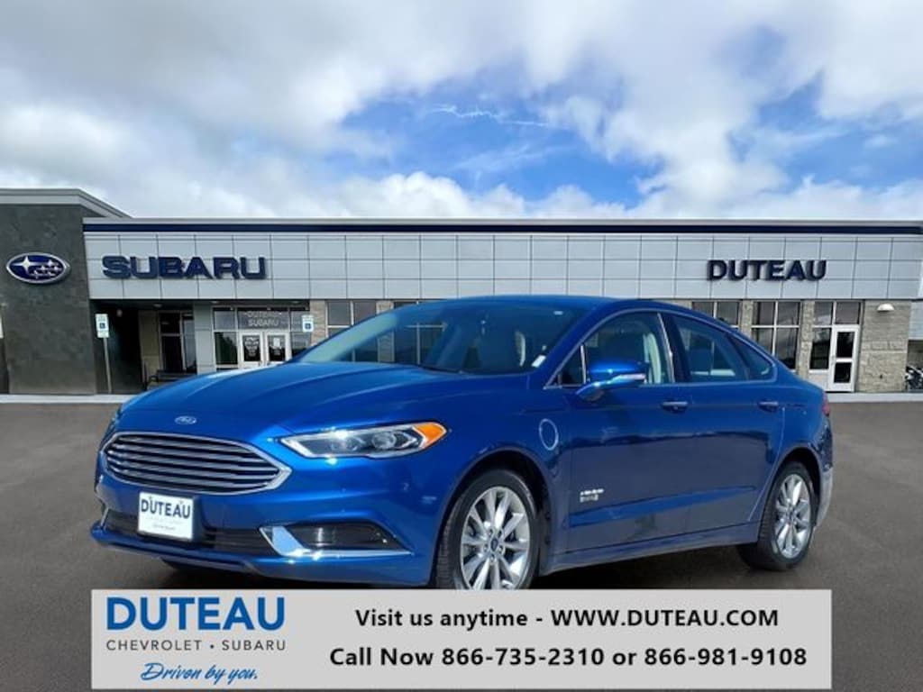 Used 2018 Ford Fusion Energi SE Luxury Sedan