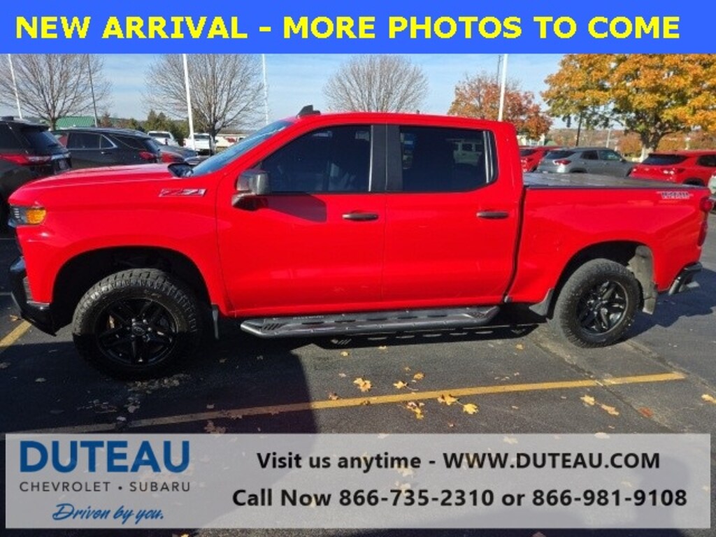 Used 2019 Chevrolet Silverado 1500 Custom Trail Boss Truck