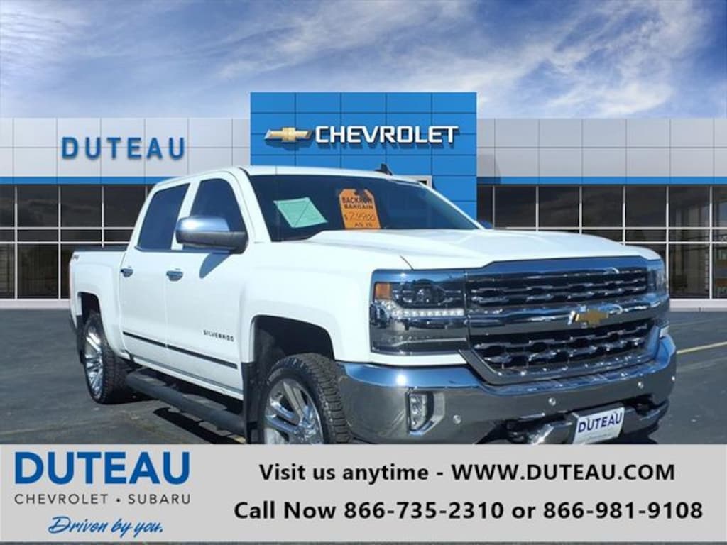 Used 2018 Chevrolet Silverado 1500 LTZ 1LZ Truck