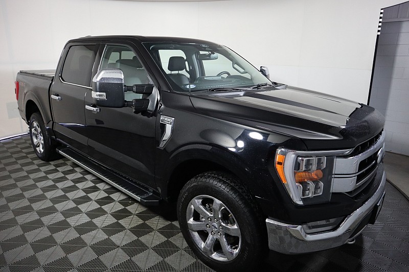 Used 2022 Ford F-150 Lariat with VIN 1FTFW1E53NKD97833 for sale in Zanesville, OH