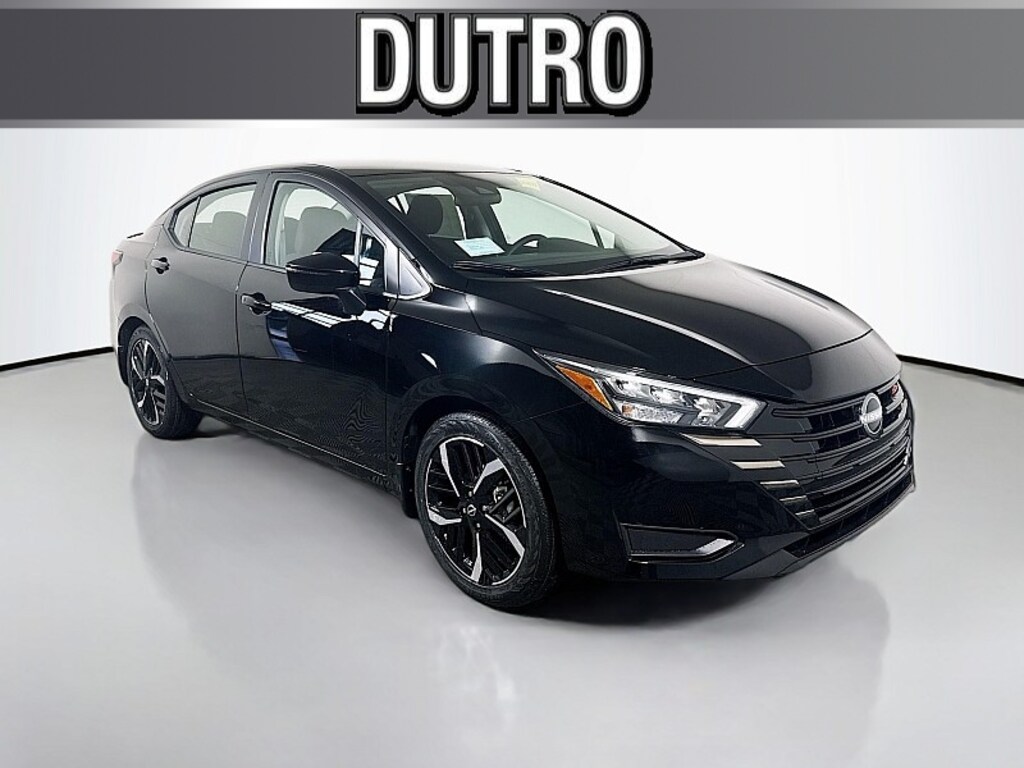 New 2025 Nissan Versa SR Compact Car