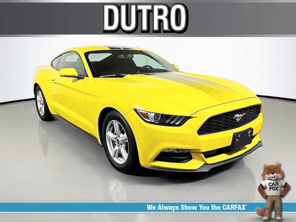 Used 2017 Ford Mustang V6 Sporty Car