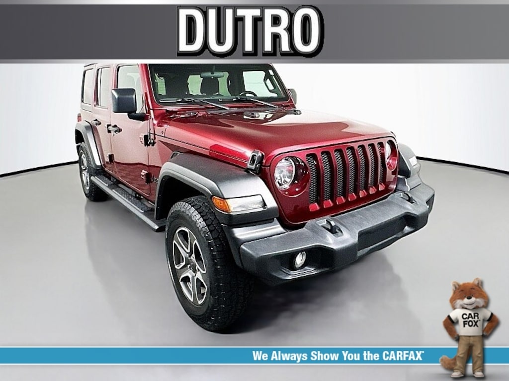 Used 2021 Jeep Wrangler Unlimited Unlimited Sport S Crossover SUV