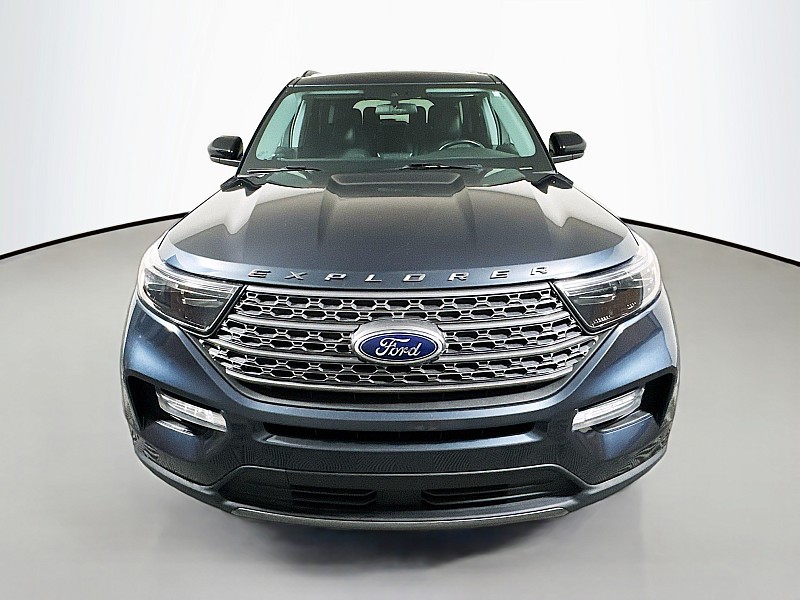 Used 2022 Ford Explorer XLT with VIN 1FMSK8DH8NGA90591 for sale in Zanesville, OH
