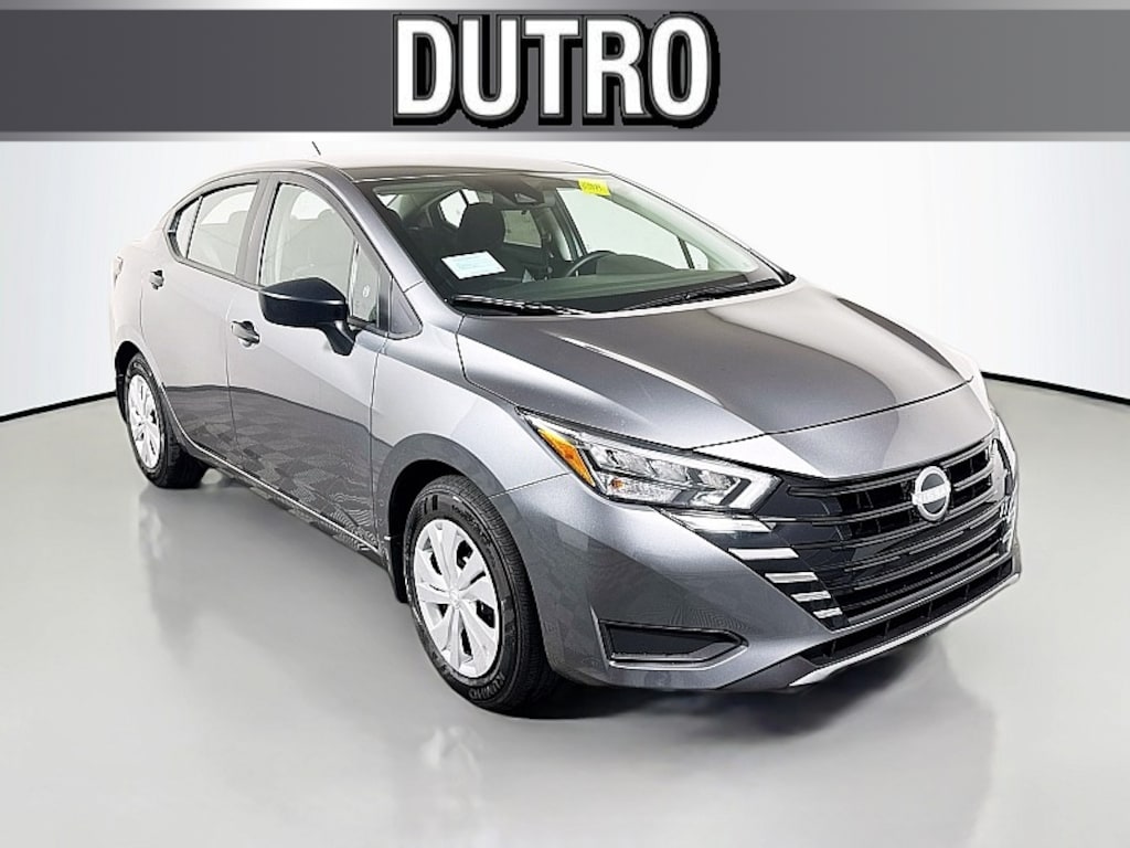 New 2025 Nissan Versa S Compact Car