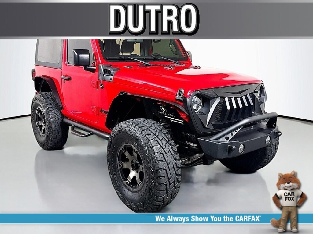 Used 2018 Jeep Wrangler Sport S Crossover SUV