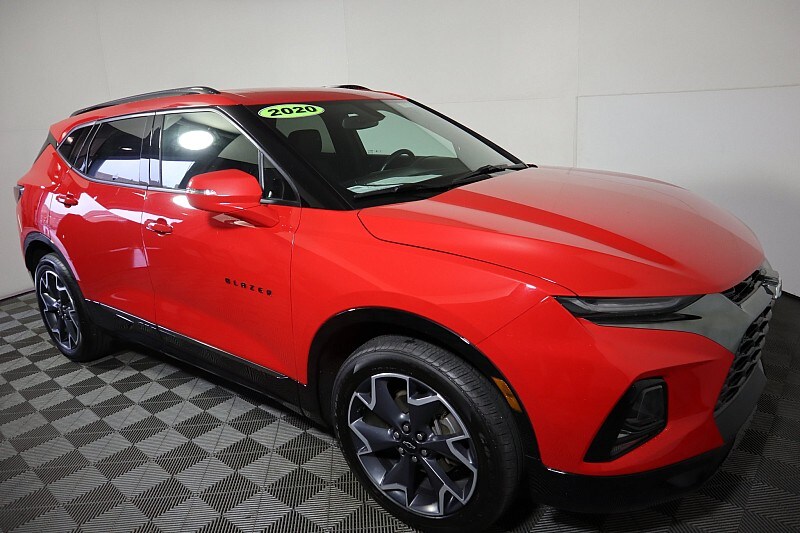 Used 2020 Chevrolet Blazer RS with VIN 3GNKBKRS9LS697112 for sale in Zanesville, OH