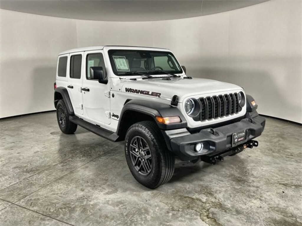 Used 2024 Jeep Wrangler 4-Door Sport S 4x4 SUV