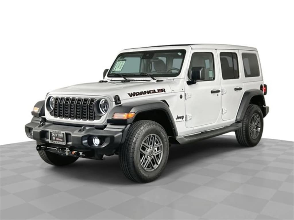 Used 2024 Jeep Wrangler 4-Door Sport S 4x4 SUV