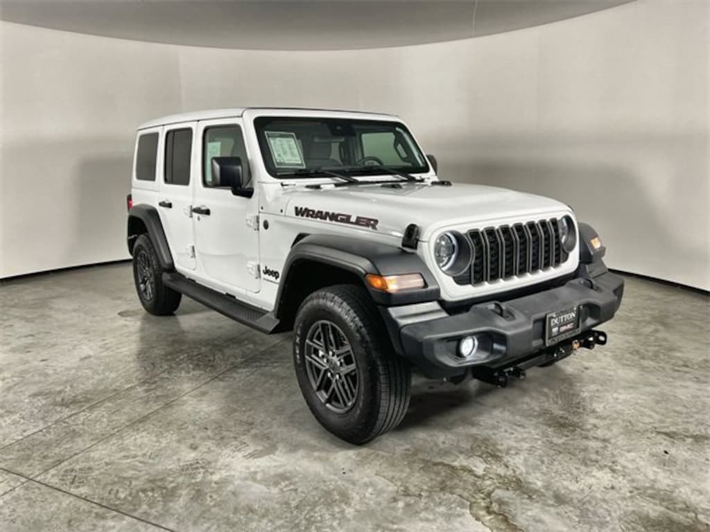 Used 2024 Jeep Wrangler 4-Door Sport S 4x4 SUV