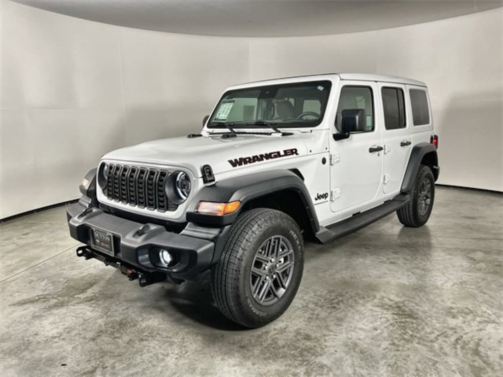 Used 2024 Jeep Wrangler 4-Door Sport S 4x4 SUV