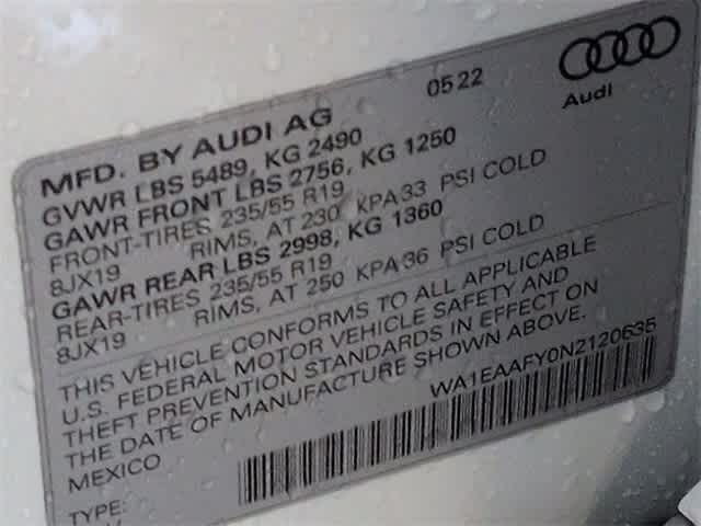 Thumbnail: 2022 Audi Q5 - 38