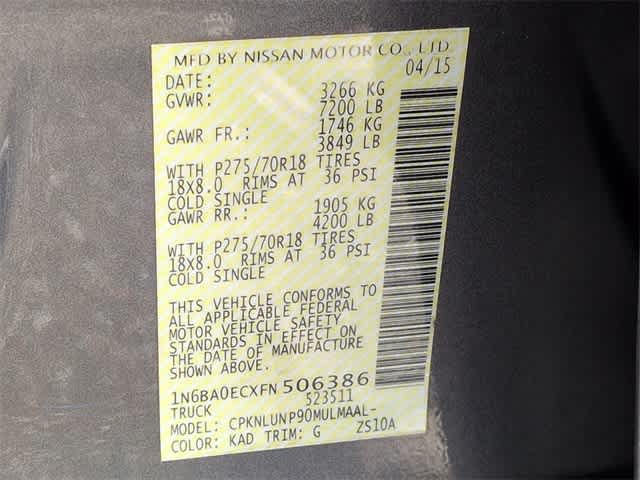 Thumbnail: 2015 Nissan Titan - 39