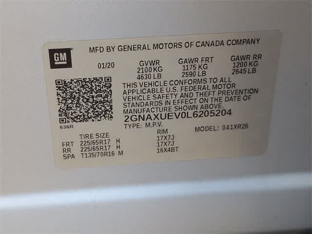 Thumbnail: 2020 Chevrolet Equinox - 36