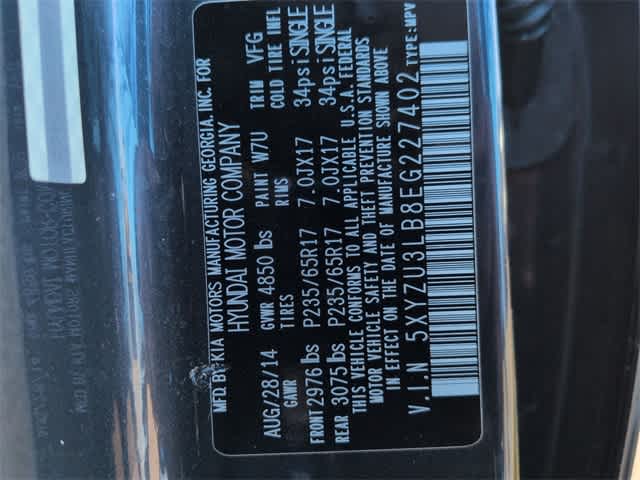 Thumbnail: 2014 Hyundai Santa Fe - 38