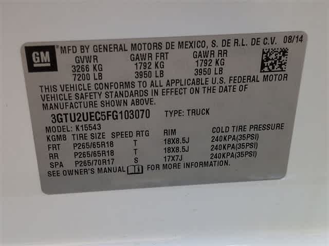 Thumbnail: 2015 GMC Sierra 1500 - 35