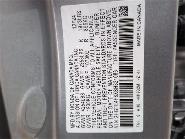 Thumbnail: 2025 Honda Civic - 37