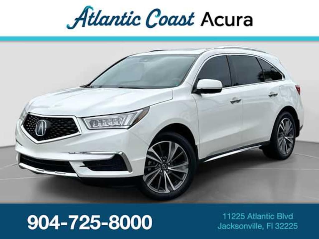 Certified 2019 Acura MDX w/Technology/Entertainment Pkg SUV