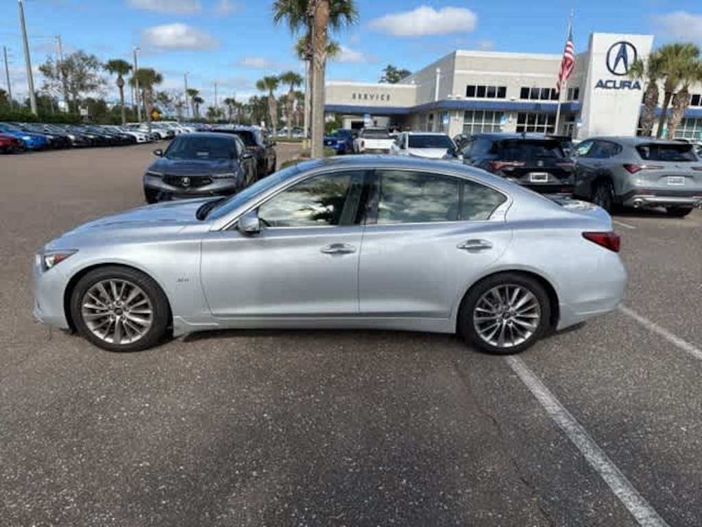 Used 2019 INFINITI Q50 3.0t Luxe Sedan