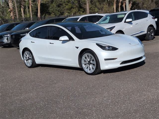 Used 2022 Tesla Model 3 Long Range with VIN 5YJ3E1EB7NF180486 for sale in Jacksonville, FL