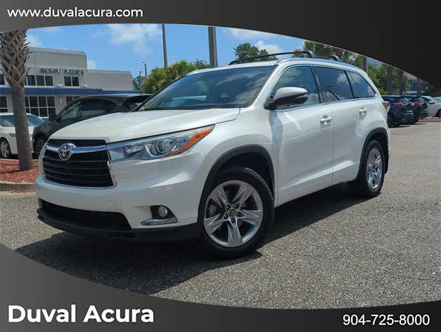 2016 Toyota Highlander Limited -
                  Jacksonville, FL