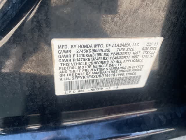 Thumbnail: 2013 Honda Ridgeline - 9