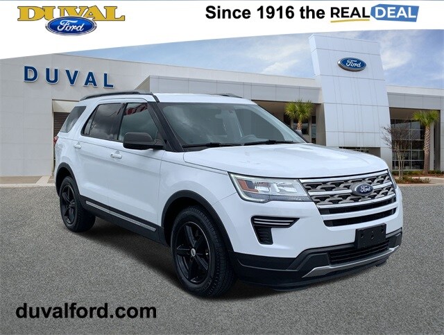 Used 18 Ford Explorer For Sale At Duval Honda Vin 1fm5k7d81jgb