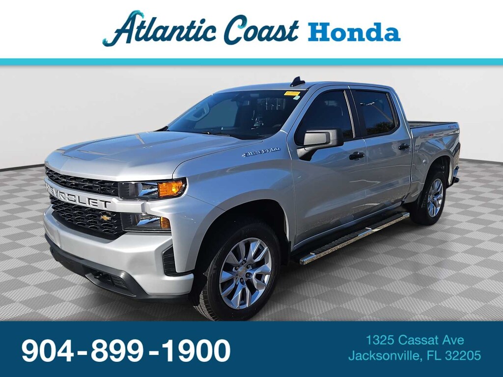 Used 2020 Chevrolet Silverado 1500 Custom Truck Crew Cab